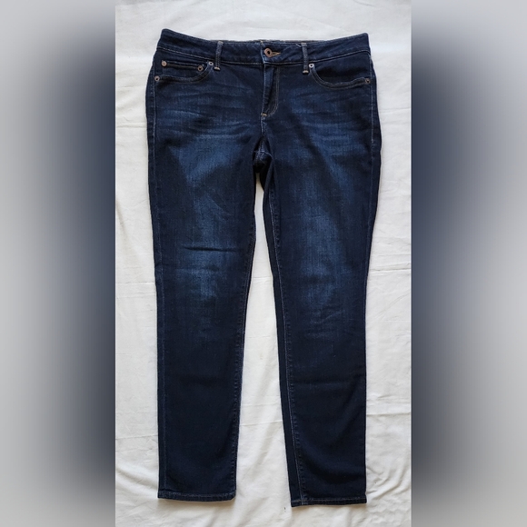 FREE SHIPPING Lucky Brand Denim Lolita Skinny Jeans 9" Mid Rise Size 8 - Picture 3 of 14